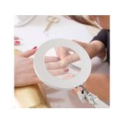 EXTOL LIGHT LAMPA STOLNÍ S LUPOU, USB NAPÁJENÍ, BÍLÁ, 2400LM, 3 BARVY SVĚTLA, 5X ZVĚTŠENÍ, 43161 - LED SVĚTLA - SVÍTIDLA