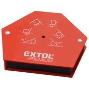 EXTOL PREMIUM MAGNET-ÚHELNÍK SVAŘOVACÍ, 30°-45°-60°-75°-90°-135°, NOSNOST DO 22KG, 8815194 - PINZETY A MAGNETICKÉ DRŽÁKY{% if kategorie.adresa_nazvy[0] != zbozi.kategorie.nazev %} - RUČNÍ NÁŘADÍ{% endif %}