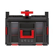 KUFR NA NÁŘADÍ S TRANSP. KOLEČKY X BLOCK LOG ČERNÝ 546X380X510MM - KUFRY, TAŠKY, ORGANIZÉRY NA NÁŘADÍ - PŘÍSLUŠENSTVÍ