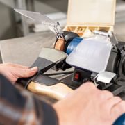 SCHEPPACH HG 35 DVOUKOTOUČOVÁ BRUSKA/LEŠTIČKA SE SYSTÉMEM FLEXIDRIVE - DVOUKOTOUČOVÉ BRUSKY - ELEKTRICKÉ NÁŘADÍ