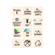 EXTOL LIGHT ZÁŘIVKA LED, 60CM, 900LM, T8, NEUTRÁLNÍ BÍLÁ, PC, 43050 - NÁHRADNÍ ŽÁROVKY A ZÁŘIVKY - SVÍTIDLA