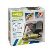 EXTOL CRAFT MINI VRTAČKA/BRUSKA S TRANSFORMÁTOREM V KUFŘÍKU, 404121 - PŘÍMÁ BRUSKA - ELEKTRICKÉ NÁŘADÍ