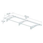 PALRAM - CANOPIA AQUILA 2050 VCHODOVÁ STŘÍŠKA - PŘÍSTŘEŠKY VCHODOVÉ, PRO AUTA - DŮM A DOMÁCNOST, ELEKTRO..
