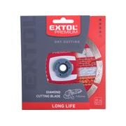 EXTOL PREMIUM KOTOUČ DIAMANTOVÝ ŘEZNÝ, SEGMENTOVÝ LONG LIFE - SUCHÉ ŘEZÁNÍ, 150X22,2X2,3MM, 108913 - DIA KOTOUČ 150 MM - PŘÍSLUŠENSTVÍ