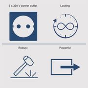 SCHEPPACH SG 3200X RÁMOVÁ ELEKTROCENTRÁLA 2800 W S REGULACÍ AVR - JEDNOFÁZOVÉ CENTRÁLY - ELEKTROCENTRÁLY