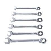 TOTAL KLÍČE RÁČNOVÉ OČKOPLOCHÉ, SADA 6KS, 8-17MM, INDUSTRIAL, CRMO, THT102RK566 - KLÍČE OČKO-RÁČNA/OTEVŘENÝ{% if kategorie.adresa_nazvy[0] != zbozi.kategorie.nazev %} - RUČNÍ NÁŘADÍ{% endif %}