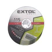 EXTOL CRAFT KOTOUČE ŘEZNÉ NA KOV, 5KS, O 115X1,0X22,2MM, 106901 - ŘEZNÝ KOTOUČ 115 MM - PŘÍSLUŠENSTVÍ