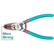 TOTAL KLEŠTĚ NA POJISTNÉ KROUŽKY ZAHNUTÉ, 180MM, INDUSTRIAL, THTJ21802 - NA POJISTNÉ KROUŽKY SEEGER - RUČNÍ NÁŘADÍ