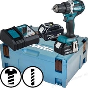 MAKITA DDF484RTJ - AKU BEZUHLÍKOVÝ ŠROUBOVÁK LI-ION 18V, 5,0 AH,SYSTAINER - AKU ŠROUBOVÁK 18V - 20V - AKU NÁŘADÍ