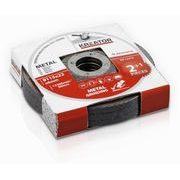 KREATOR KRT070310 BRUSNÝ KOTOUČ OCEL 115X6,0MM 2 PLUS 1 (3KS) - BRUSNÉ KOTOUČE NA KOV - PŘÍSLUŠENSTVÍ