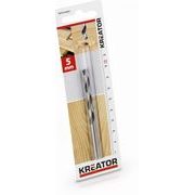 KREATOR KRT010603 VRTÁK DO DŘEVA 5X85 MM - SPIRÁLOVÉ VRTÁKY DO DŘEVA{% if kategorie.adresa_nazvy[0] != zbozi.kategorie.nazev %} - PŘÍSLUŠENSTVÍ{% endif %}