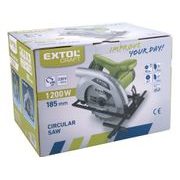 EXTOL CRAFT PILA KOTOUČOVÁ, 185MM, 1200W, 405234 - PRŮMĚR KOTOUČE DO 165 MM - ELEKTRICKÉ NÁŘADÍ