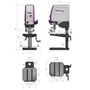 STOLNÍ VRTAČKA OPTIDRILL DX 15 V - STOLNÍ SLOUPOVÉ VRTAČKY - ELEKTRICKÉ NÁŘADÍ