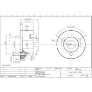 QUANTUM 3-ČELISŤOVÉ SKLÍČIDLO Ø 160 MM CAMLOCK D1-4" - 3-ČELISŤOVÁ SKLÍČIDLA CAMLOCK - KOVOOBRÁBĚCÍ STROJE