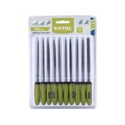 EXTOL CRAFT PILNÍKY JEHLOVÉ S PLASTOVOU RUKOJETÍ, SADA 10KS, 150MM, 8801 - PILNÍKY - RUČNÍ NÁŘADÍ