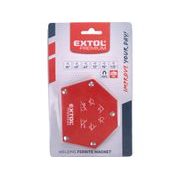 EXTOL PREMIUM MAGNET-ÚHELNÍK SVAŘOVACÍ, 30°-45°-60°-75°-90°-135°, NOSNOST DO 22KG, 8815194 - PINZETY A MAGNETICKÉ DRŽÁKY - RUČNÍ NÁŘADÍ