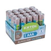 EXTOL ENERGY BATERIE ALKALICKÉ, 20KS, 1,5V AAA (LR03), 42012 - BATERIE AA, AAA, 9V ...{% if kategorie.adresa_nazvy[0] != zbozi.kategorie.nazev %} - DŮM A DOMÁCNOST, ELEKTRO..{% endif %}