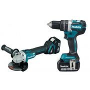 MAKITA DLX2210TJ1 - AKU SADA DGA506+DHP484 LI-ION LXT 18V/5,0AH - AKU SADY - AKU NÁŘADÍ