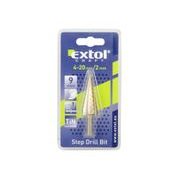 EXTOL CRAFT VRTÁK STUPŇOVITÝ, O 4-20MM/PO2MM, HSS, 20053 - STUPŇOVITÉ VRTÁKY - PŘÍSLUŠENSTVÍ