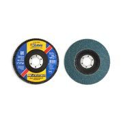 KOTOUČ LAMENOVÝ Т29 Р80, 125*22 ММ, ZIRCONIA KATANA OCEL/NEREZ | 07-00-3908 KUBIS - LAMELOVÉ KOTOUČE - PŘÍSLUŠENSTVÍ