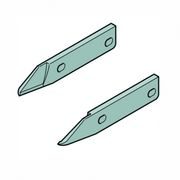 MAKITA 792742-7 - PRAVÁ STRANA NOŽE - PŘÍSL. PRO NŮŽKY-PROSTŘIHOVAČE - NÁHRADNÍ DÍLY