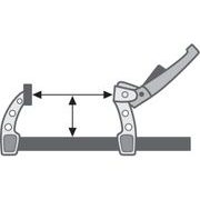FORTUM SVĚRKA F RÁČNOVÁ-RYCHLOUPÍNACÍ, 200X80MM, 4755002 - PRUŽINOVÉ SVĚRKY - RUČNÍ NÁŘADÍ