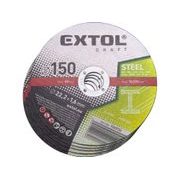 EXTOL CRAFT KOTOUČE ŘEZNÉ NA KOV, 5KS, O 150X1,6X22,2MM, 106930 - ŘEZNÝ KOTOUČ 150 MM - PŘÍSLUŠENSTVÍ