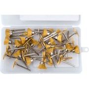 EXTOL CRAFT 903761 KARTÁČE POMOSAZENÉ, SADA 45KS, 903761 - K PŘÍMÝM BRUSKÁM{% if kategorie.adresa_nazvy[0] != zbozi.kategorie.nazev %} - PŘÍSLUŠENSTVÍ{% endif %}