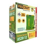 AKU POSTŘIKOVAČ PROCRAFT AS20-12 SADA S BATERIÍ 20V 2AH A NABIJEČKOU | SAS20-12/20-2A/20-1 PROCRAFT - AKU POSTŘIKOVAČE - ZAHRADA