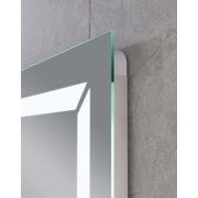 KOUPELNOVÉ ZRCADLO S LED OSVĚTLENÍM, PROTIZAMLŽOVACÍ FUNKCÍ A REGULACÍ JASU, MR01-80×60 LIGHT | MR01-80×60 LIGHT PROCRAFT - ZRCADLA - SANITA