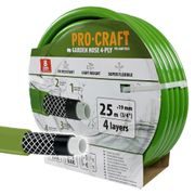 ZAHRADNÍ HADICÍ PROCRAFT PR-4GH1925 4 VRSTVY, 3/4" 25 M | PR-4GH1925 PROCRAFT - HADICE 3/4"{% if kategorie.adresa_nazvy[0] != zbozi.kategorie.nazev %} - ZAHRADA{% endif %}