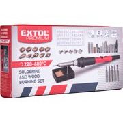 EXTOL PREMIUM PÁJEČKA HROTOVÁ S HROTY PRO VYPALOVÁNÍ DO DŘEVA, 8894512 - PÁJKY - ELEKTRICKÉ NÁŘADÍ