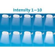 EXTOL LIGHT LAMPA STOLNÍ S LUPOU, USB NAPÁJENÍ, BÍLÁ, 2400LM, 3 BARVY SVĚTLA, 5X ZVĚTŠENÍ, 43161 - LED SVĚTLA - SVÍTIDLA