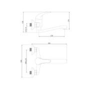 BALLETTO BATERIE UMYVADLOVÁ/DŘEZOVÁ, 150MM, 81011 - DŘEZOVÉ BATERIE - SANITA