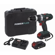 POWERPLUS POWP8060 AKU ŠROUBOVÁK / VRTAČKA S PŘÍKLEPEM 18V 2,0AH LI-ION 2BAT - PŘÍKLEPOVÝ ŠROUBOVÁK 18V - 20V{% if kategorie.adresa_nazvy[0] != zbozi.kategorie.nazev %} - AKU NÁŘADÍ{% endif %}