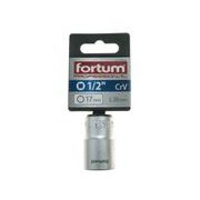 FORTUM HLAVICE NÁSTRČNÁ 1/2", 17MM, L 38MM, 4700417 - NÁSTRČNÉ HLAVICE, OŘECHY - RUČNÍ NÁŘADÍ