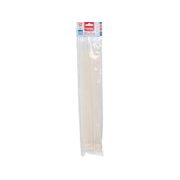 EXTOL PREMIUM PÁSKY STAHOVACÍ NA KABELY BÍLÉ, 400X4,8MM, 100KS, NYLON PA66, 8856116 - STAHOVACÍ PÁSKY, ZDRHY - DÍLNA A GARÁŽ