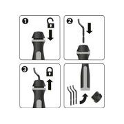 EXTOL PREMIUM ODHROTOVAČ UNIVERZÁLNÍ, DŘÍK 3,2MM +10KS NÁHRADNÍCH ČEPELÍ, HSS M35 (5% CO), 8803680 - PILNÍKY, RAŠPLE, HOBLÍKY - RUČNÍ NÁŘADÍ