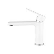 UMYVADLOVÁ BATERIE MIXXUS PREMIUM ALEX 001 LONG (NUT) WHITE-CHROME, BÍLÝ-CHROM | ALEX 001 LONG (NUT) WHITE-CHROME PROCRAFT - UMYVADLOVÉ BATERIE - SANITA