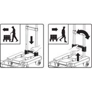 EXTOL PREMIUM VOZÍK SKLÁDACÍ, NOSNOST AŽ 200KG/6KOLEČEK, 8856009 - TRANSPORTNÍ PLOŠINY A PODVOZKY - DÍLNA A GARÁŽ