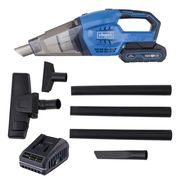 SCHEPPACH C-HVC150-X-SET S 20 V IXES AKU RUČNÍ/PODLAHOVÝ VYSAVAČ + 2AH BATERIE + NABÍJEČKA 2,4 A - AKU VYSAVAČE, FUKARY{% if kategorie.adresa_nazvy[0] != zbozi.kategorie.nazev %} - AKU NÁŘADÍ{% endif %}
