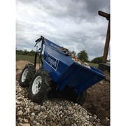 SCHEPPACH DP 3000 KOLOVÝ PŘEPRAVNÍK 4X4 S NOSNOSTÍ 300 KG A MECHANICKÝM SKLÁPĚNÍM KORBY - MOTOROVÉ A AKU VOZÍKY, KOLEČKA, MINIDUMPER - STAVEBNÍ TECHNIKA