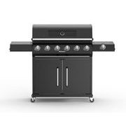 RIWALL PRO RGG 61 EXL LUXUSNÍ PLYNOVÝ GRIL 24 KW SE ŠESTI HOŘÁKY A BOČNÍM VAŘIČEM - PLYNOVÉ GRILY{% if kategorie.adresa_nazvy[0] != zbozi.kategorie.nazev %} - ZAHRADA{% endif %}