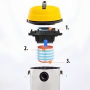 RIWALL HOME FERDEK 2500 VYSAVAČ NA MOKRÉ / SUCHÉ VYSÁVÁNÍ 20 L - VYSAVAČE - ELEKTRICKÉ NÁŘADÍ