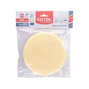EXTOL PREMIUM KOTOUČ LEŠTÍCÍ PĚNOVÝ, T80, ŽLUTÝ, ⌀200X30MM, SUCHÝ ZIP ⌀180MM, 8804518 - PRO LEŠTIČKY - PŘÍSLUŠENSTVÍ
