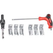 EXTOL PREMIUM VRTÁK/KORUNKA VYKRUŽOVACÍ NASTAVITELNÁ, O19-127MM, STOPKA O9MM, 8801610 - VRTÁKY, KORUNKY - PŘÍSLUŠENSTVÍ