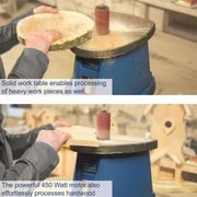 SCHEPPACH OSM 100 OSCILAČNÍ VÁLEČKOVÁ BRUSKA - BRUSKY NA DŘEVO - DŘEVOOBRÁBĚCÍ STROJE