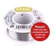 EXTOL CRAFT DRÁT PÁJECÍ SN30/PB70, O 1MM, 100G, 9945 - CÍN, PÁJECÍ HROTY, TAVNÉ TYČINKY{% if kategorie.adresa_nazvy[0] != zbozi.kategorie.nazev %} - PŘÍSLUŠENSTVÍ{% endif %}