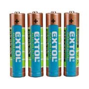 EXTOL ENERGY BATERIE ALKALICKÉ, 4KS, 1,5V AAA (LR03), 42010 - BATERIE AA, AAA, 9V ...{% if kategorie.adresa_nazvy[0] != zbozi.kategorie.nazev %} - DŮM A DOMÁCNOST, ELEKTRO..{% endif %}