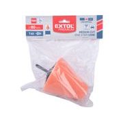 EXTOL PREMIUM KUŽEL LEŠTÍCÍ PĚNOVÝ, T40, ORANŽOVÝ, ⌀80MM, STOPKA 6MM, 8804567 - PRO LEŠTIČKY - PŘÍSLUŠENSTVÍ